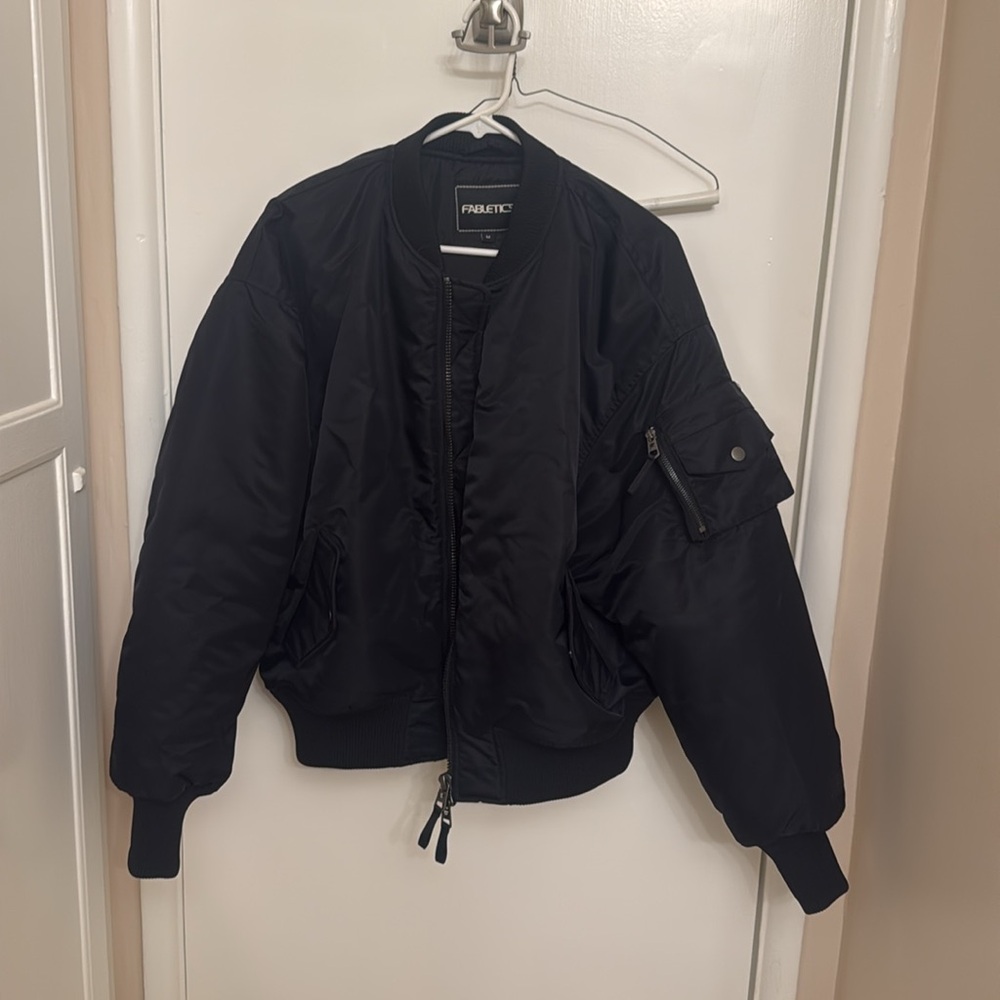 Fabletics Iconic Oversized Bomber Jacket - image 4